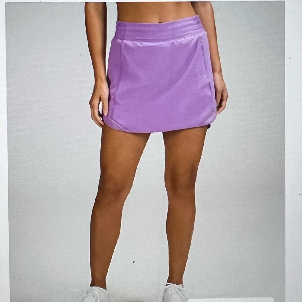 Lululemon Hotty Hot Skirt (Purple Blossom)
